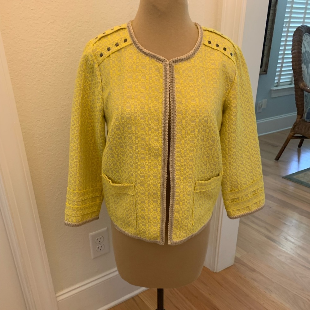 Yellow Democracy jacket